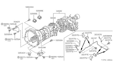 1996 Nissan Pickup Transmission Parts 